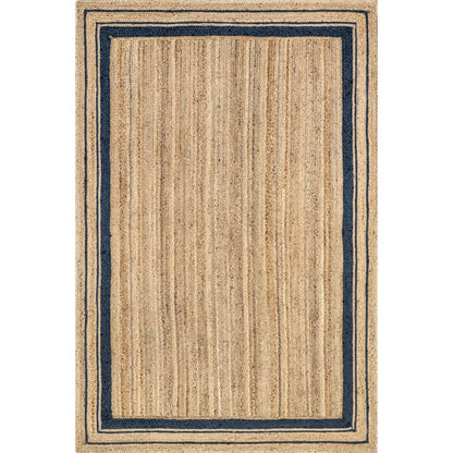 Tapis de sol Nuloom Rikki Coastal en jute tressé