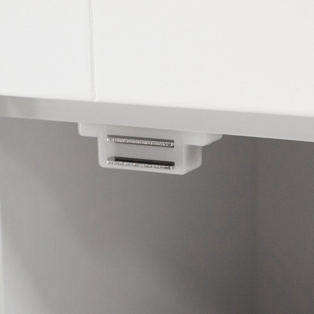 Meuble gain de place Copper Grove Radnevo avec 1 tiroir et 1 porte