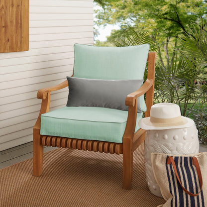 Ensemble de coussins de chaise et oreillers Oakley Sunbrella Solid pour intérieur/extérieur