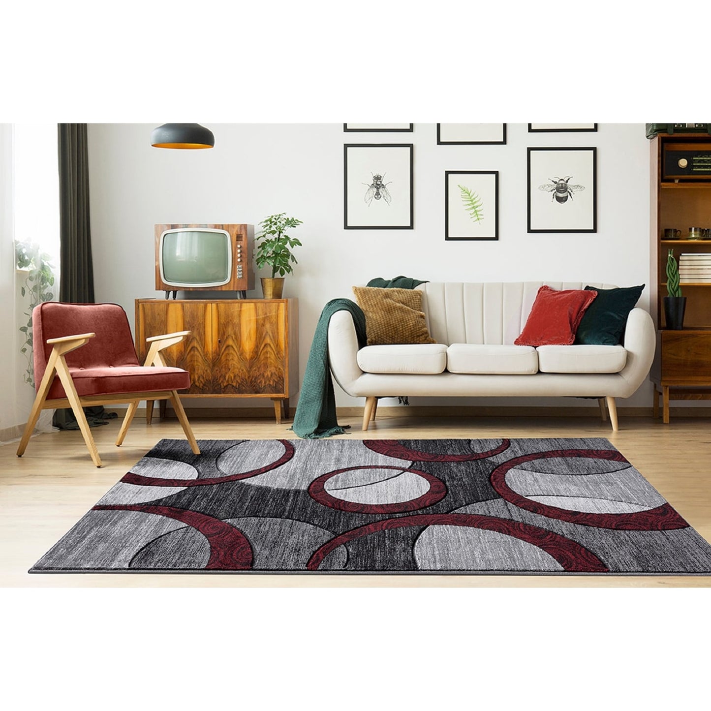 Tapis Orelsi Collection Cercles Géométriques Abstraits