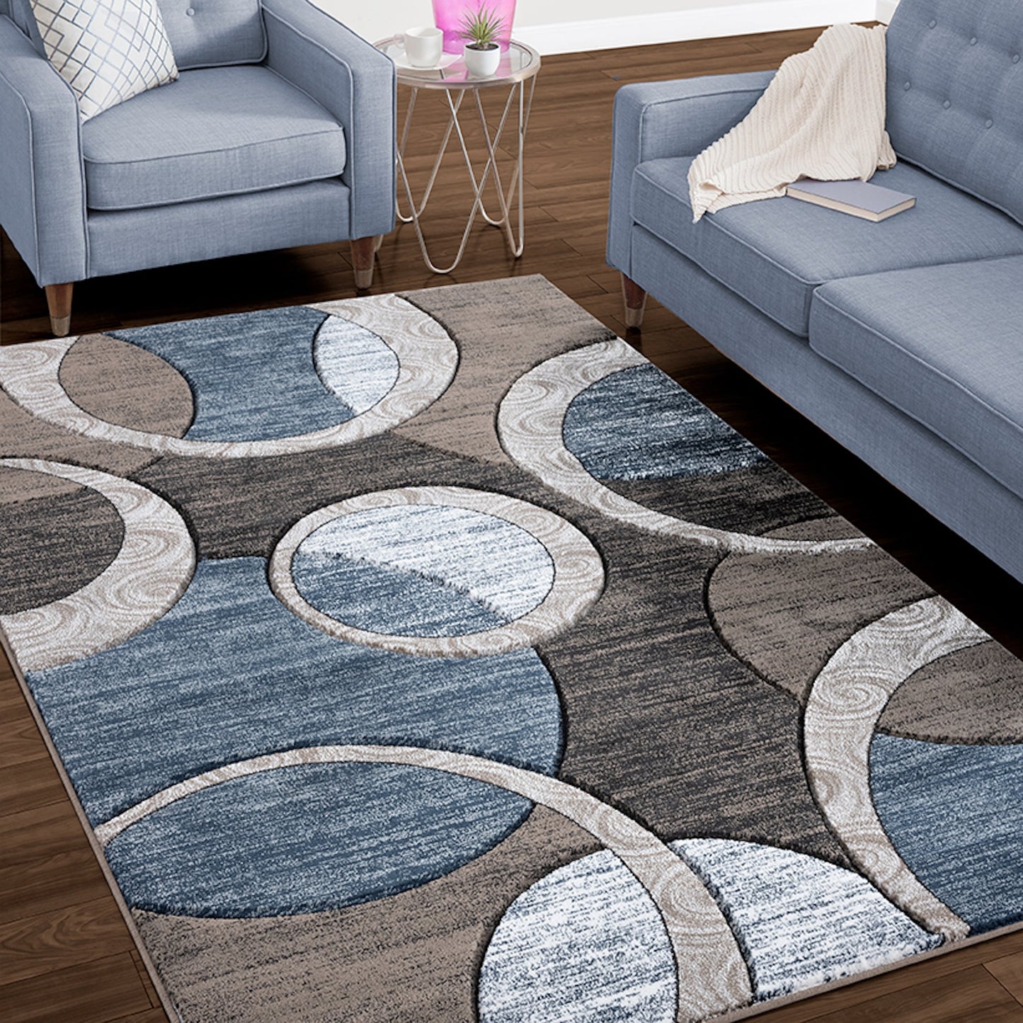 Tapis Orelsi Collection Cercles Géométriques Abstraits