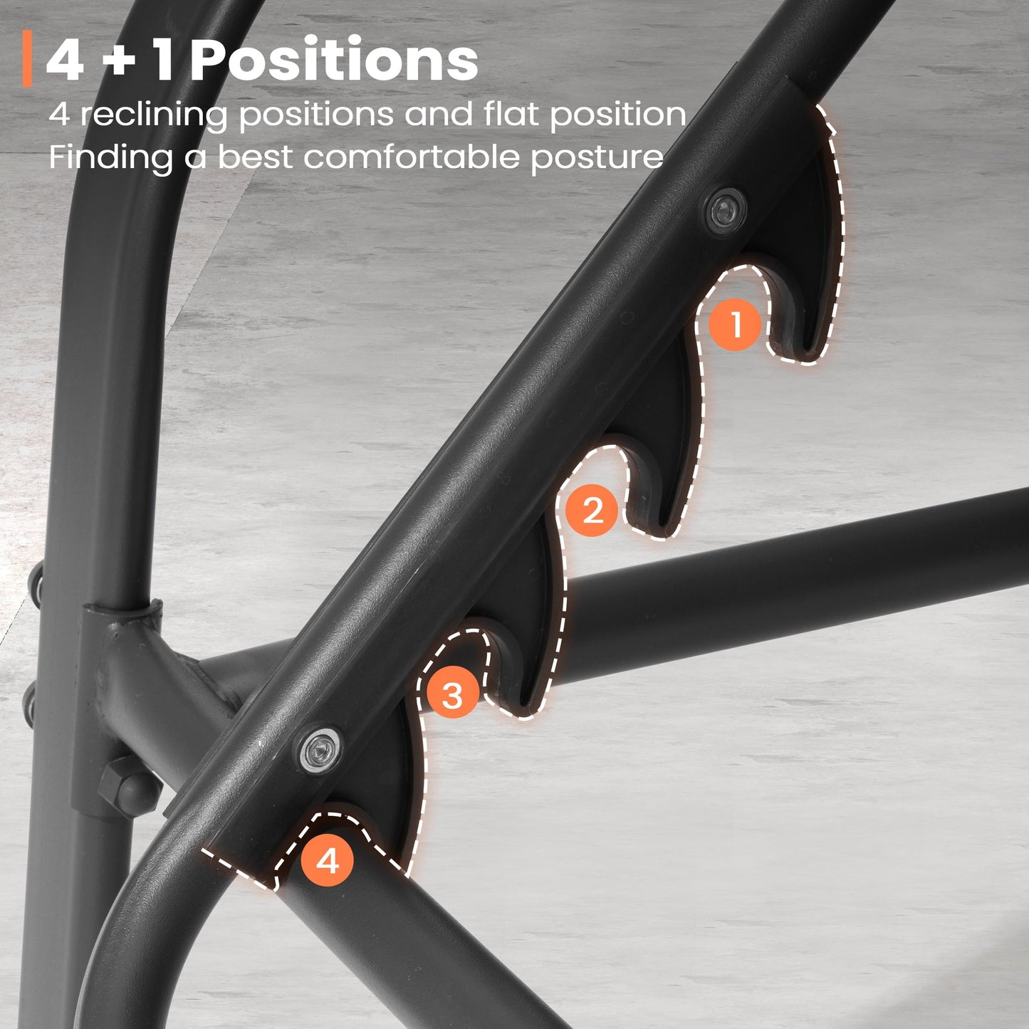 Chaise longue d'extérieur réglable avec coussin, idéale pour la plage et la piscine