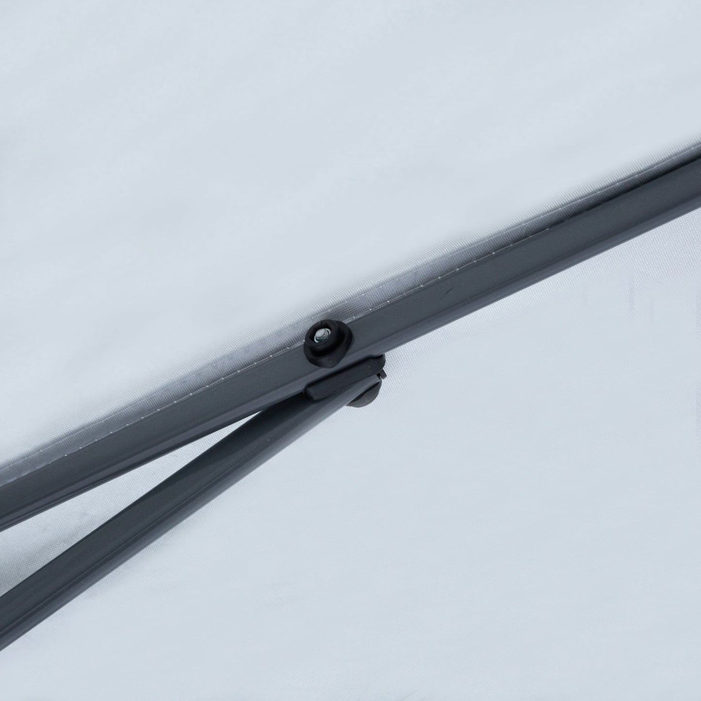 Chapiteau pliant robuste Outsunny 3 m x 3 m avec filets latéraux amovibles, montage facile, idéal pour les fêtes en extérieur.