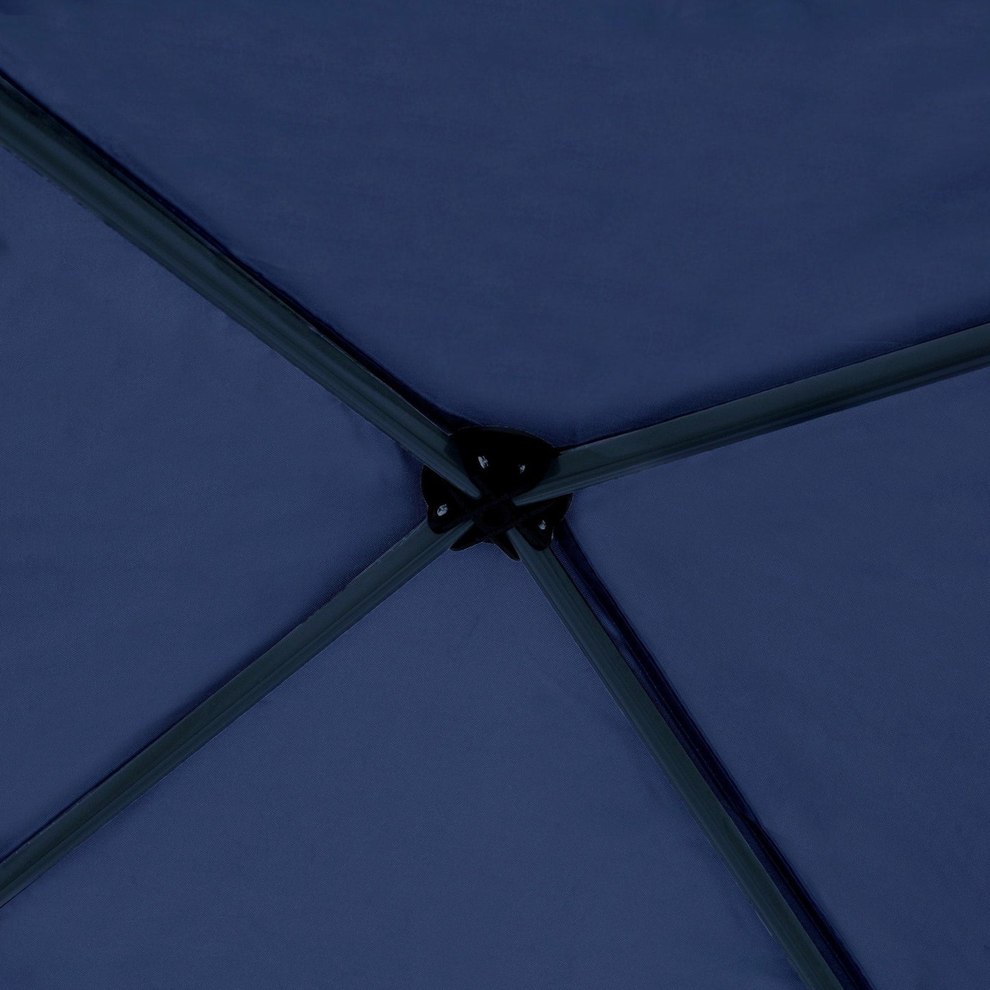 Chapiteau pliant robuste Outsunny 3 m x 3 m avec filets latéraux amovibles, montage facile, idéal pour les fêtes en extérieur.