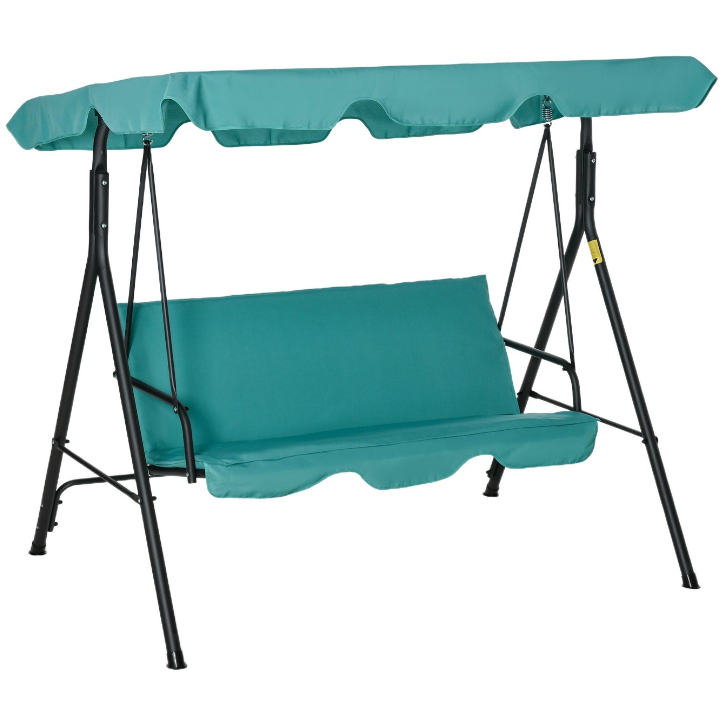 Balançoire de jardin Outsunny pour 3 personnes