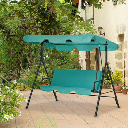 Balançoire de jardin Outsunny pour 3 personnes