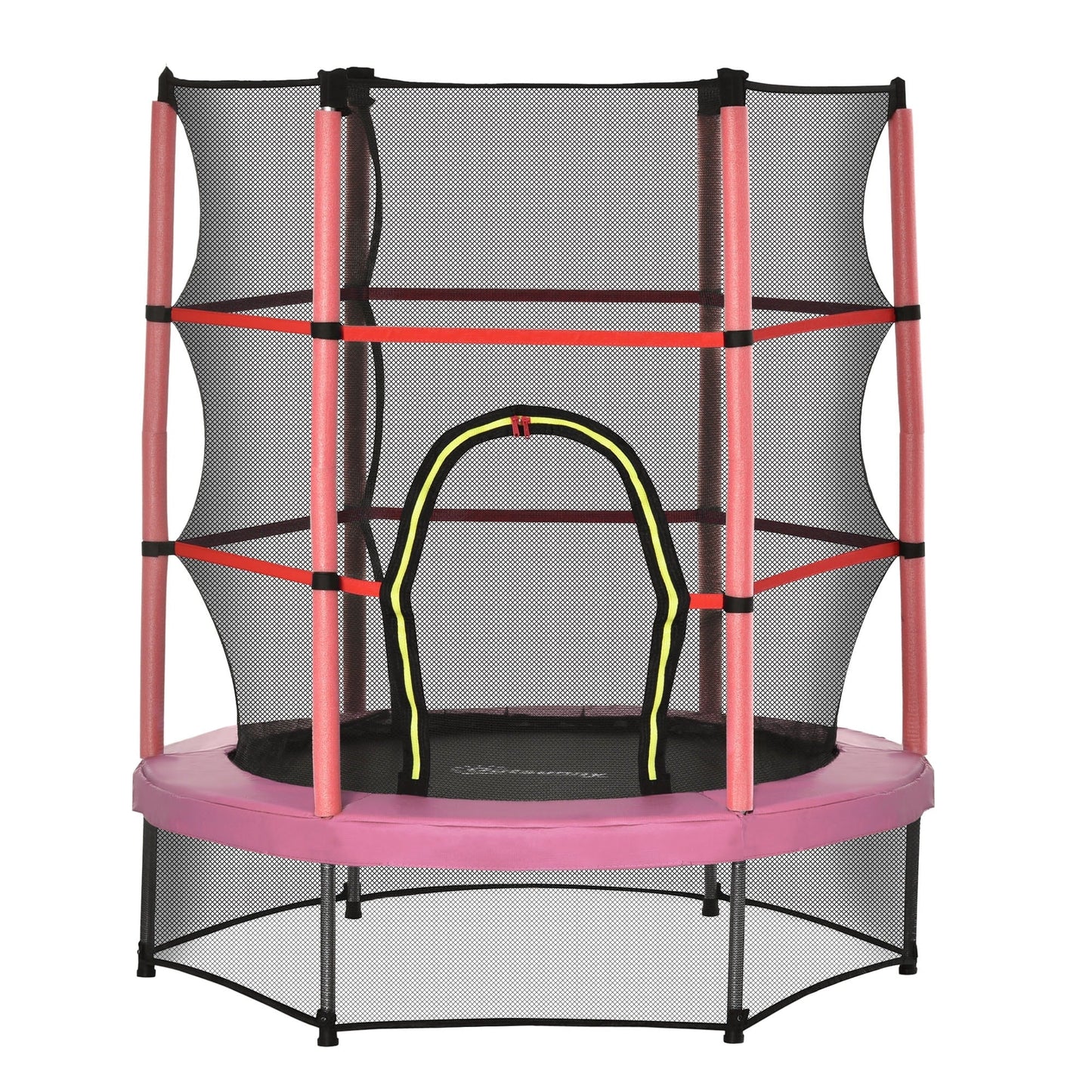 Trampoline Outsunny pour enfants de 1,5 m de diamètre avec filet, pour l'intérieur et l'extérieur, de 3 à 6 ans