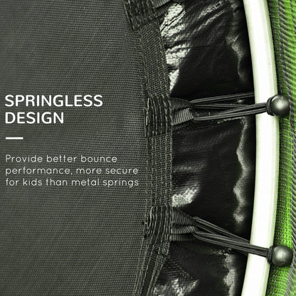 Trampoline Outsunny pour enfants de 1,5 m de diamètre avec filet, pour l'intérieur et l'extérieur, de 3 à 6 ans