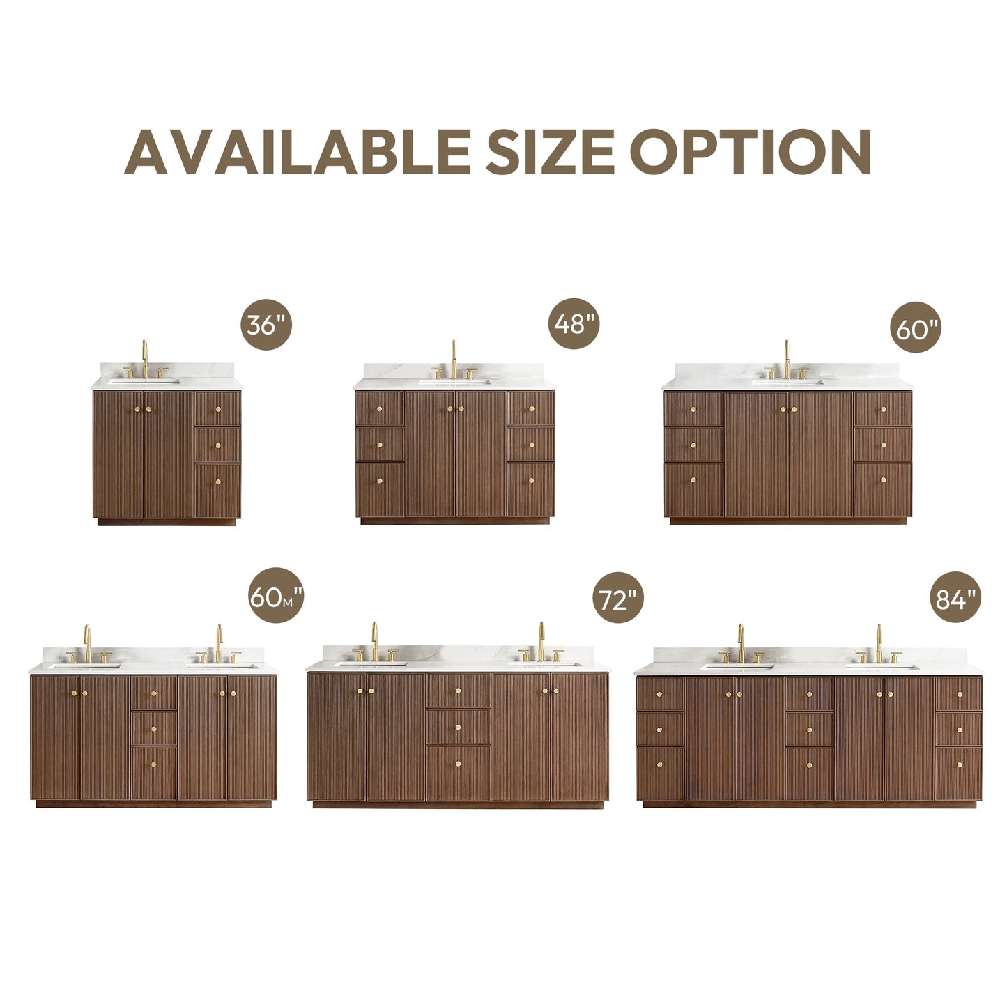 Meuble-lavabo Oza avec plateau en quartz, sans miroir.