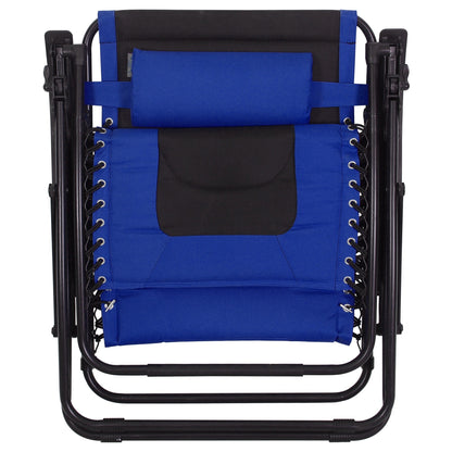 Fauteuil lounge XL surdimensionné rembourré zéro gravité avec accoudoirs plus larges, inclinable et porte-gobelet - Non disponible