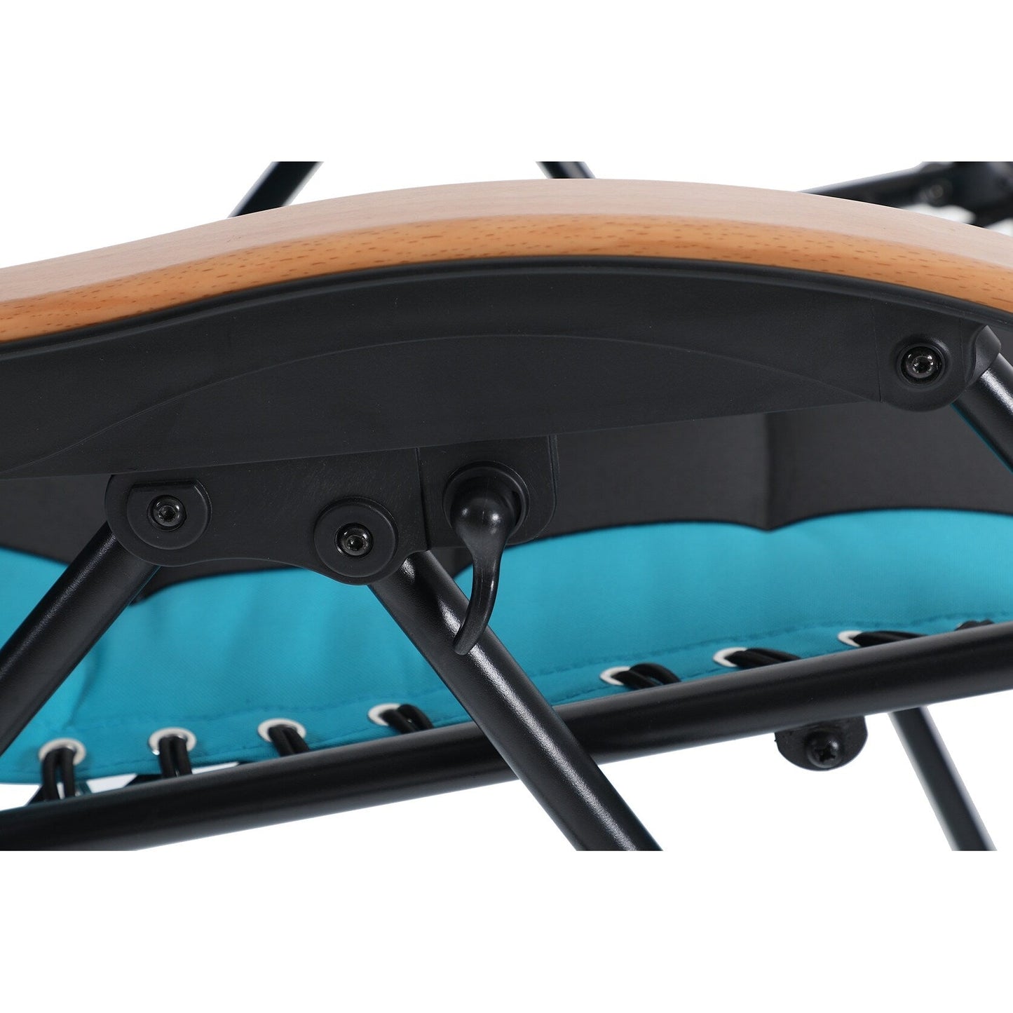 Fauteuil lounge XL surdimensionné rembourré zéro gravité avec accoudoirs plus larges, inclinable et porte-gobelet - Non disponible