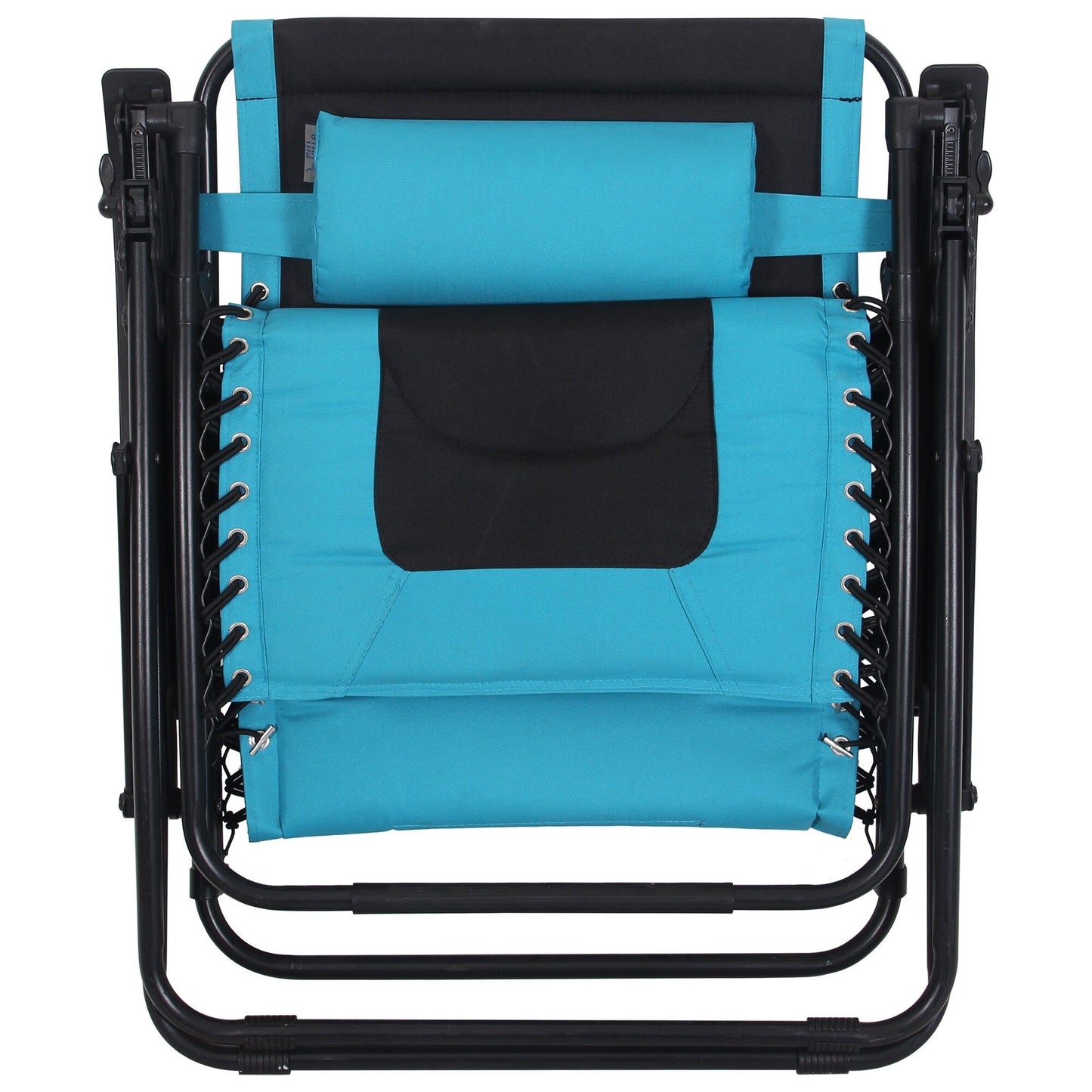 Fauteuil lounge XL surdimensionné rembourré zéro gravité avec accoudoirs plus larges, inclinable et porte-gobelet - Non disponible