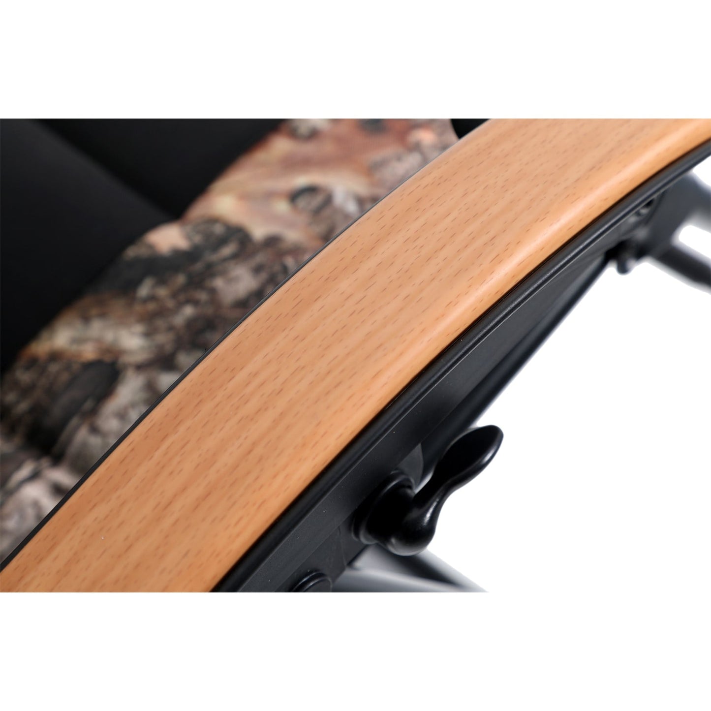 Fauteuil lounge XL surdimensionné rembourré zéro gravité avec accoudoirs plus larges, inclinable et porte-gobelet - Non disponible