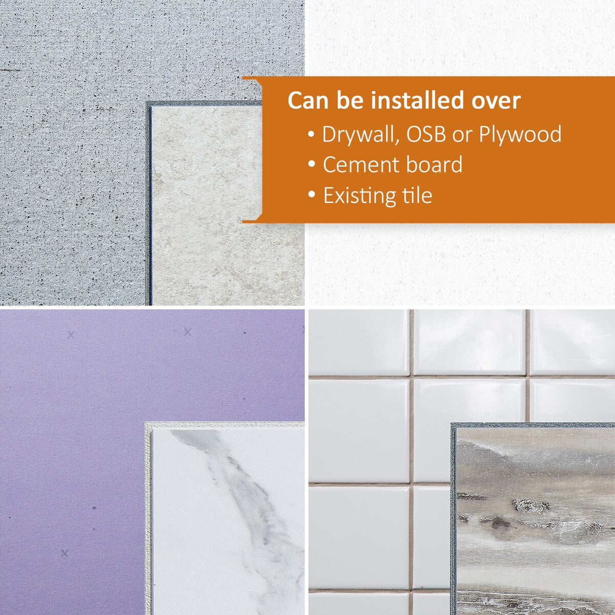 Kit de douche carrelé mural Palisade