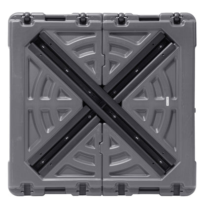 Pied de parasol déporté Pellabant 220 lb avec roulettes - Non disponible