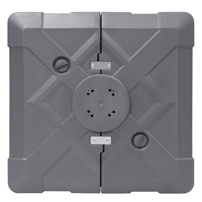 Pied de parasol déporté Pellabant 220 lb avec roulettes - Non disponible