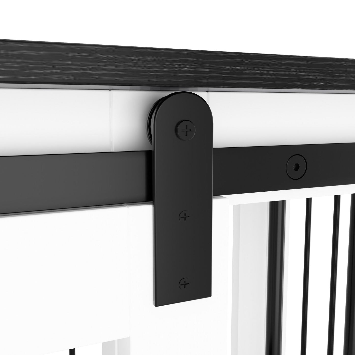 Cage pour chien élégante et robuste avec renfort en tubes de fer