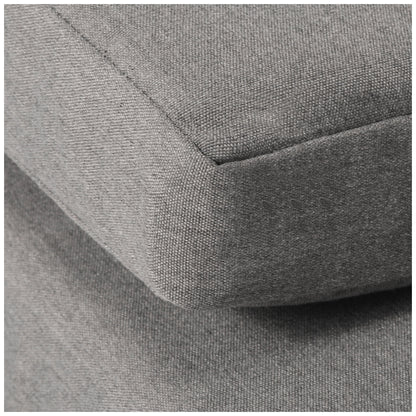 Coussins de chaise longue d'extérieur Polytrends résistants à la décoloration et adaptés à tous les temps - (Lot de 2)