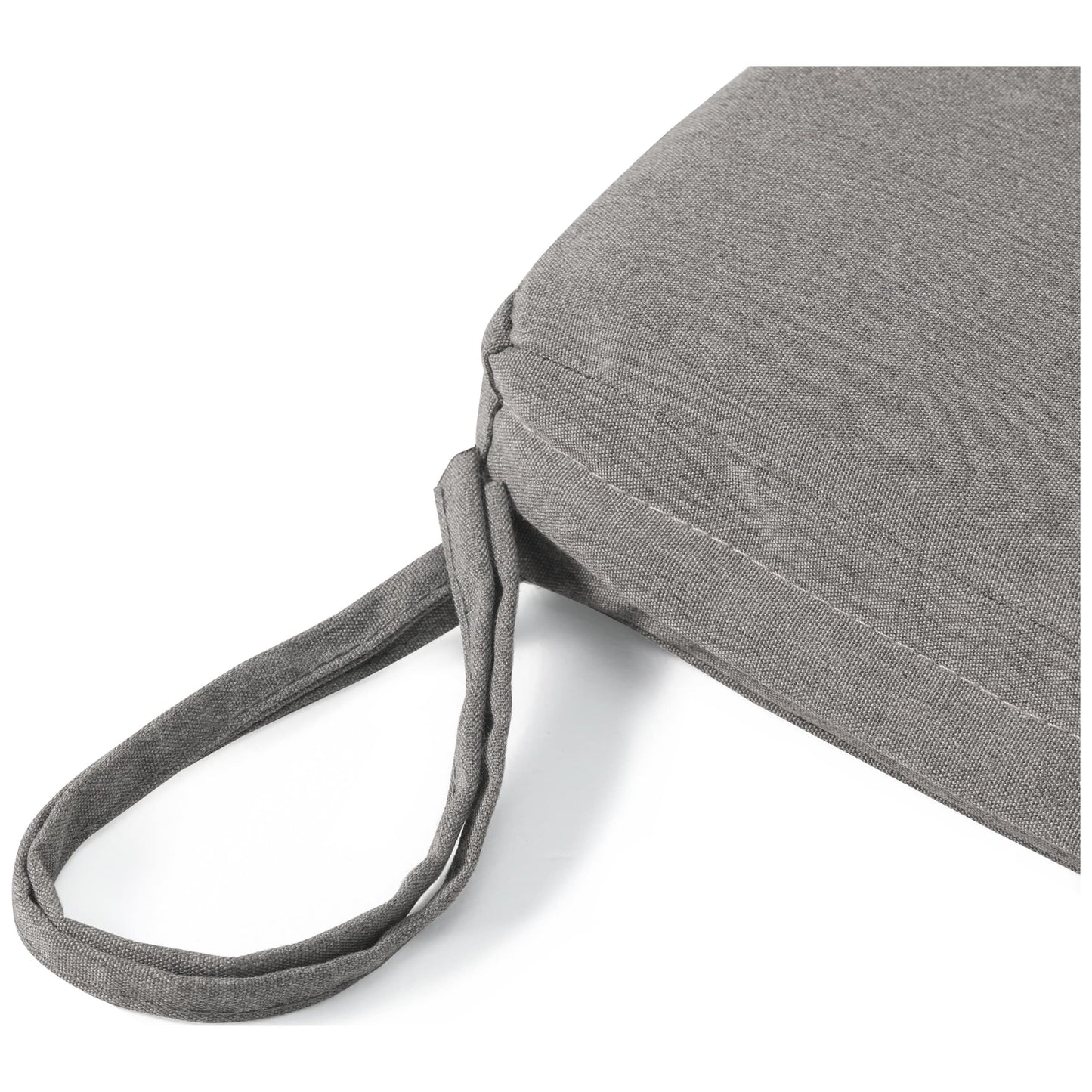 Coussins de chaise longue d'extérieur Polytrends résistants à la décoloration et adaptés à tous les temps - (Lot de 2)