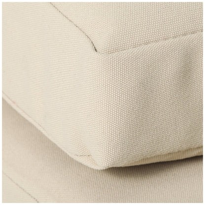 Coussins de chaise longue d'extérieur Polytrends résistants à la décoloration et adaptés à tous les temps - (Lot de 2)