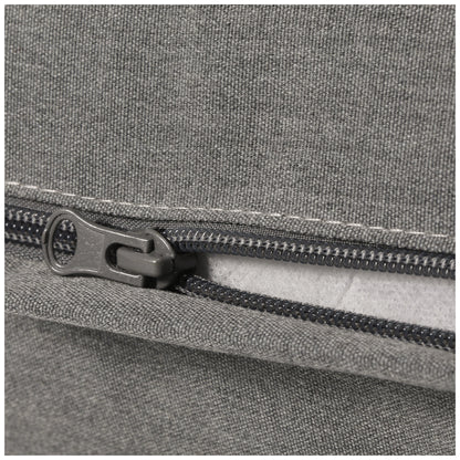 Coussins de chaise longue d'extérieur Polytrends résistants à la décoloration et adaptés à tous les temps - (Lot de 2)