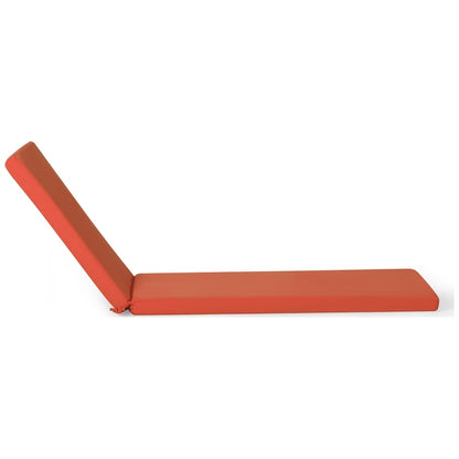 Coussins de chaise longue d'extérieur Polytrends résistants à la décoloration et adaptés à tous les temps - (Lot de 2)