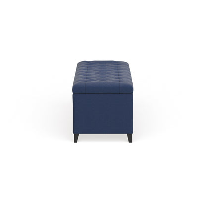 Banc de rangement capitonné Madison Park Sasha