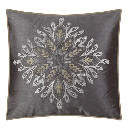 Ensemble de couette 6 pièces Porch &amp; Den Summerfield Jacquard Medallion