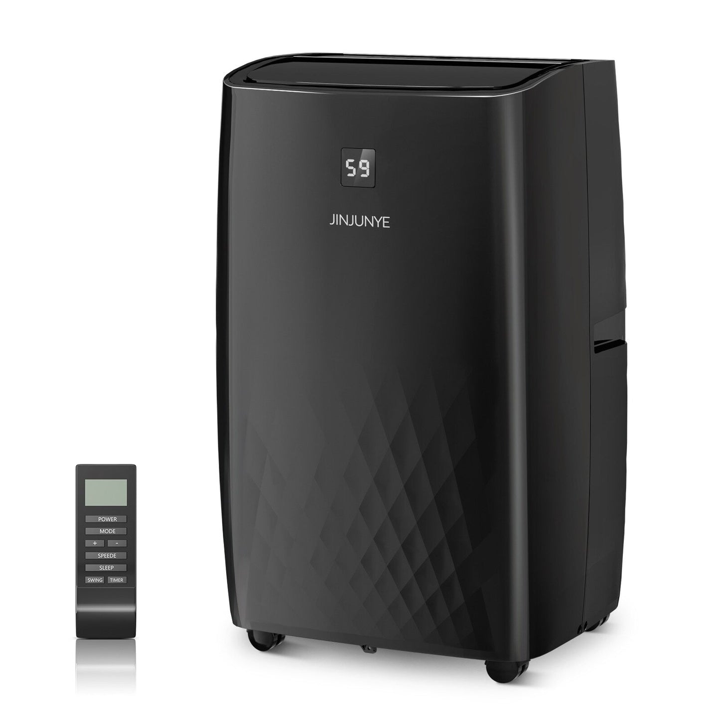 Climatiseur portable avec chauffage – 12 000 BTU en refroidissement et 10 000 BTU en chauffage pour des pièces jusqu’à 700 pieds carrés