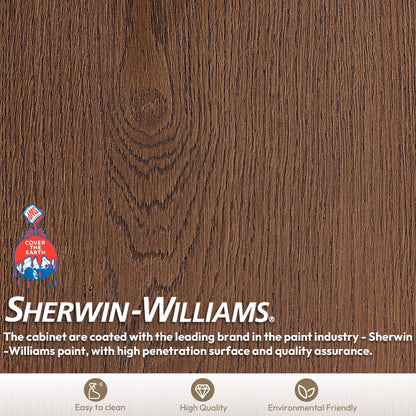 Meuble-lavabo Porto avec plateau en quartz blanc, sans miroir.