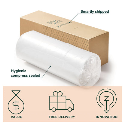 Matelas Priage by Zinus de 20 cm en mousse à mémoire de forme et gel de thé vert