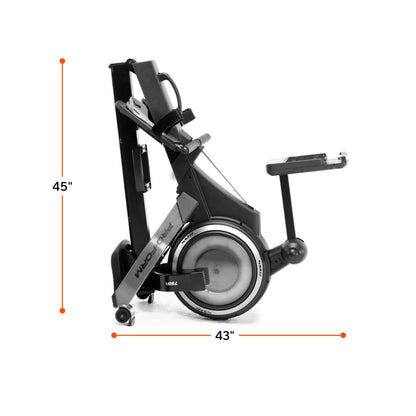 ProForm 750R ; rameur avec écran 5 pouces, support pour tablette intégré et design compact.
