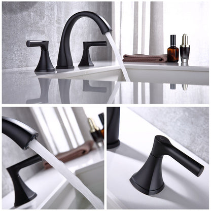 Robinet de lavabo Proox 8 à entraxe large avec système de vidange SpotShield