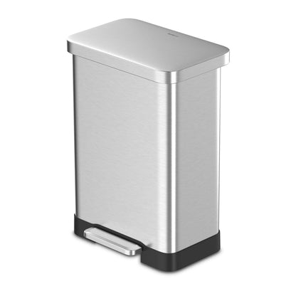 Bidon rectangulaire à pédale Qualiazero 75 L / 20 gallons
