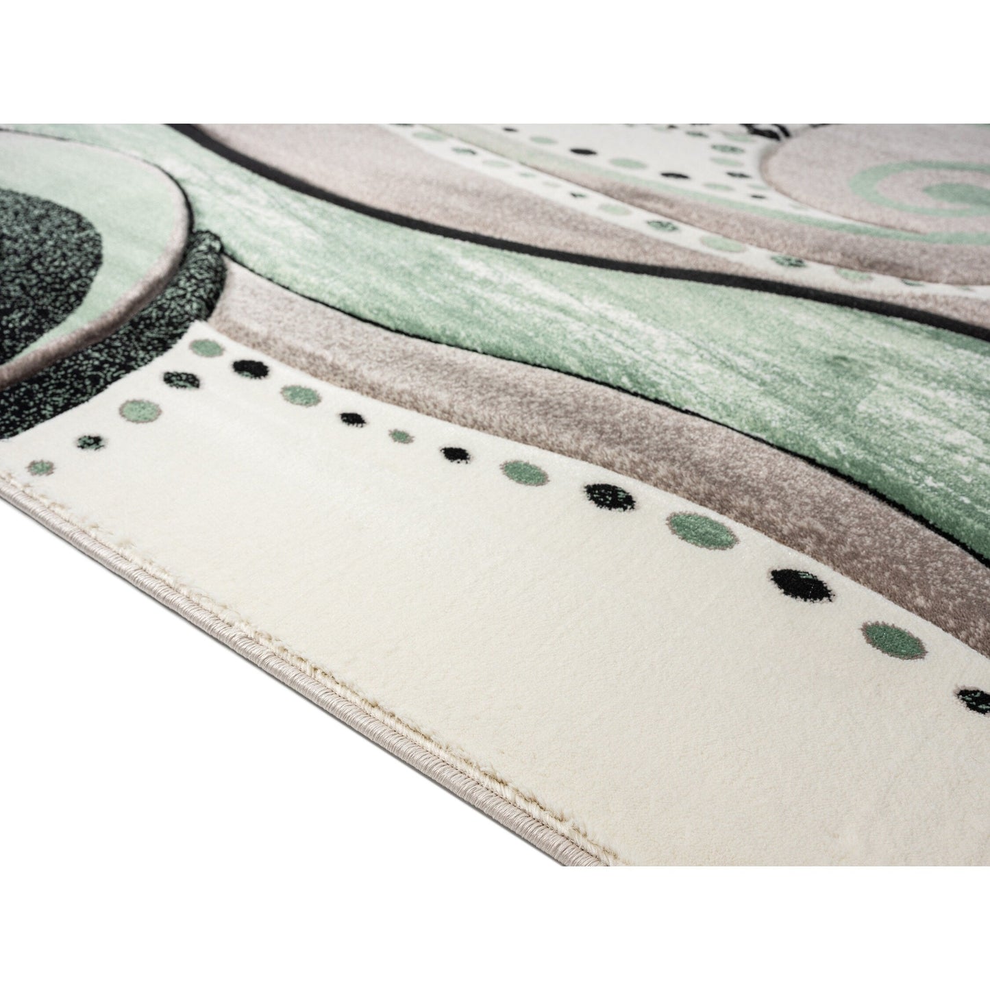 Tapis Rhodes Collection Abstract Swirl