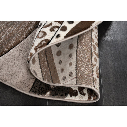 Tapis Rhodes Collection Abstract Swirl