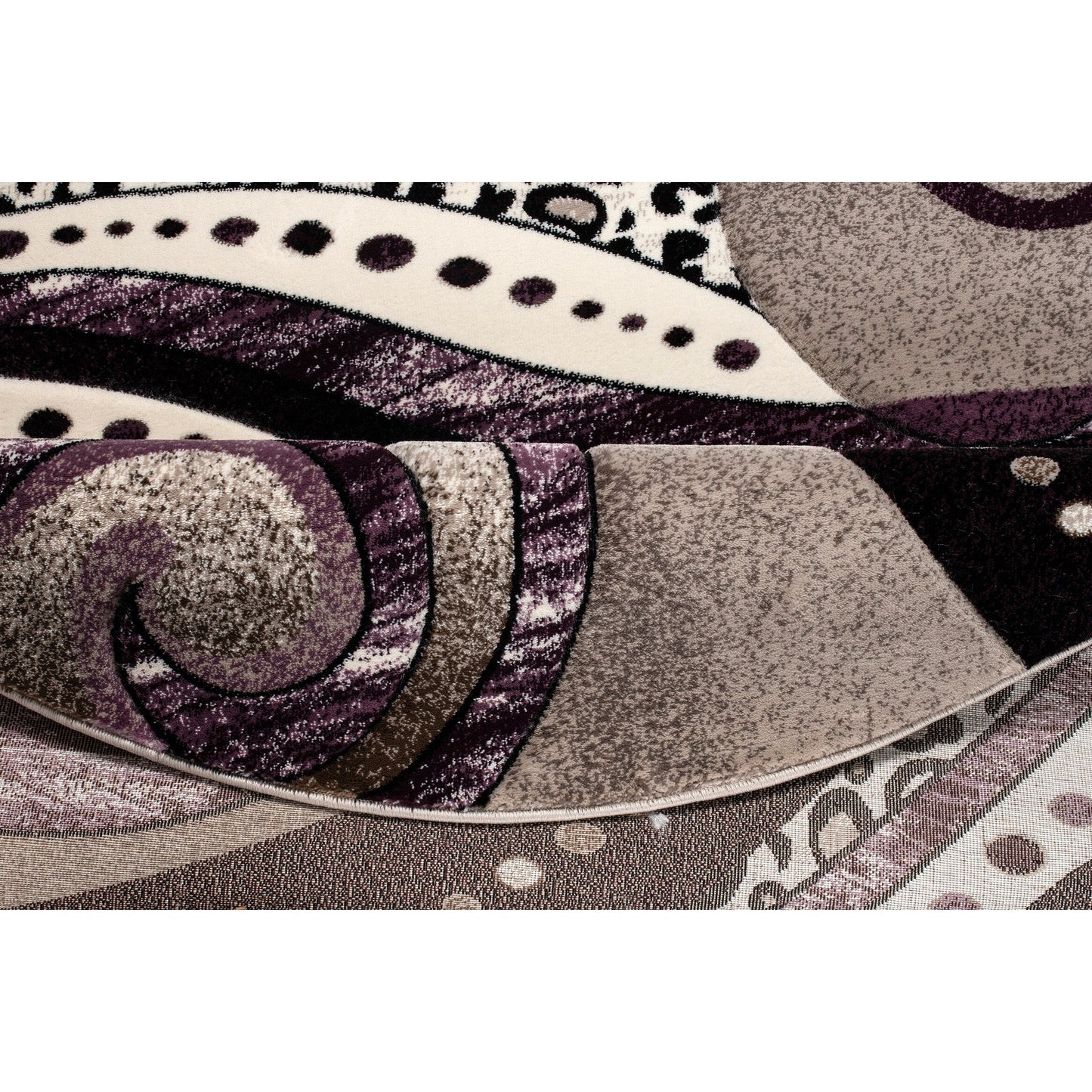 Tapis Rhodes Collection Abstract Swirl