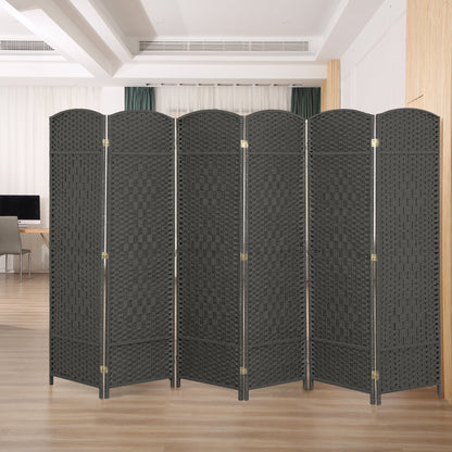 Paravent pliable autoportant en fibre tissée de 1,83 m de haut