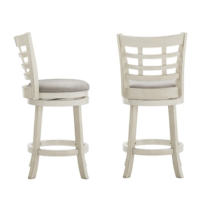 Tabouret de bar pivotant Rovinj avec dossier rembourré