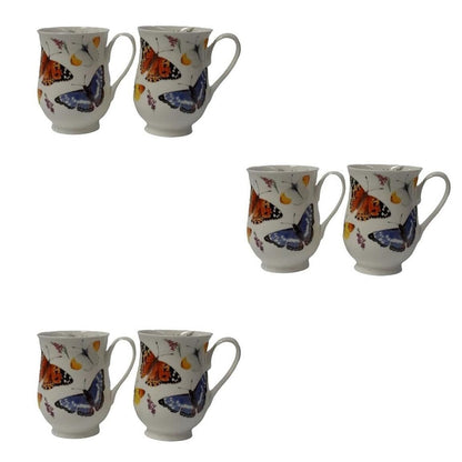 Mug Roy Kirkham Eleanor Jardin de Papillons (Lot de 6)