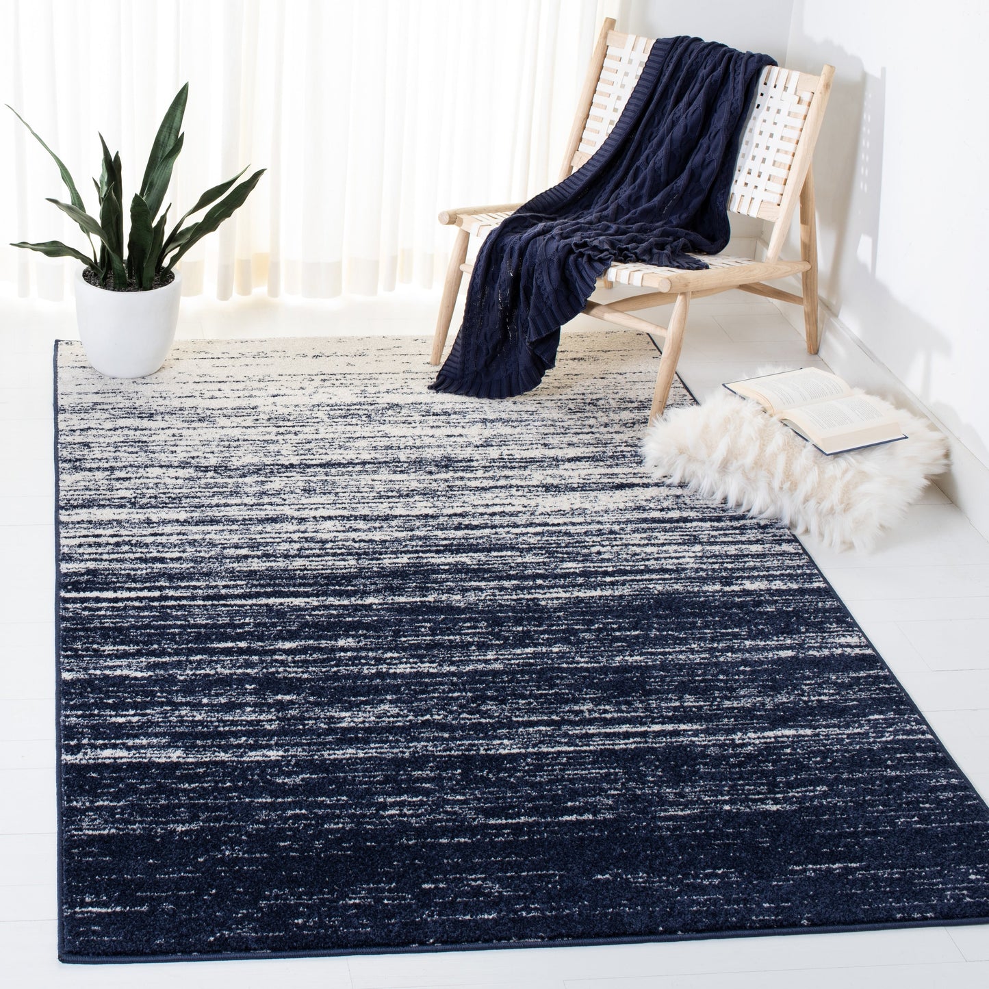 Tapis Adirondack SAFAVIEH Mieko moderne ombré effet vieilli