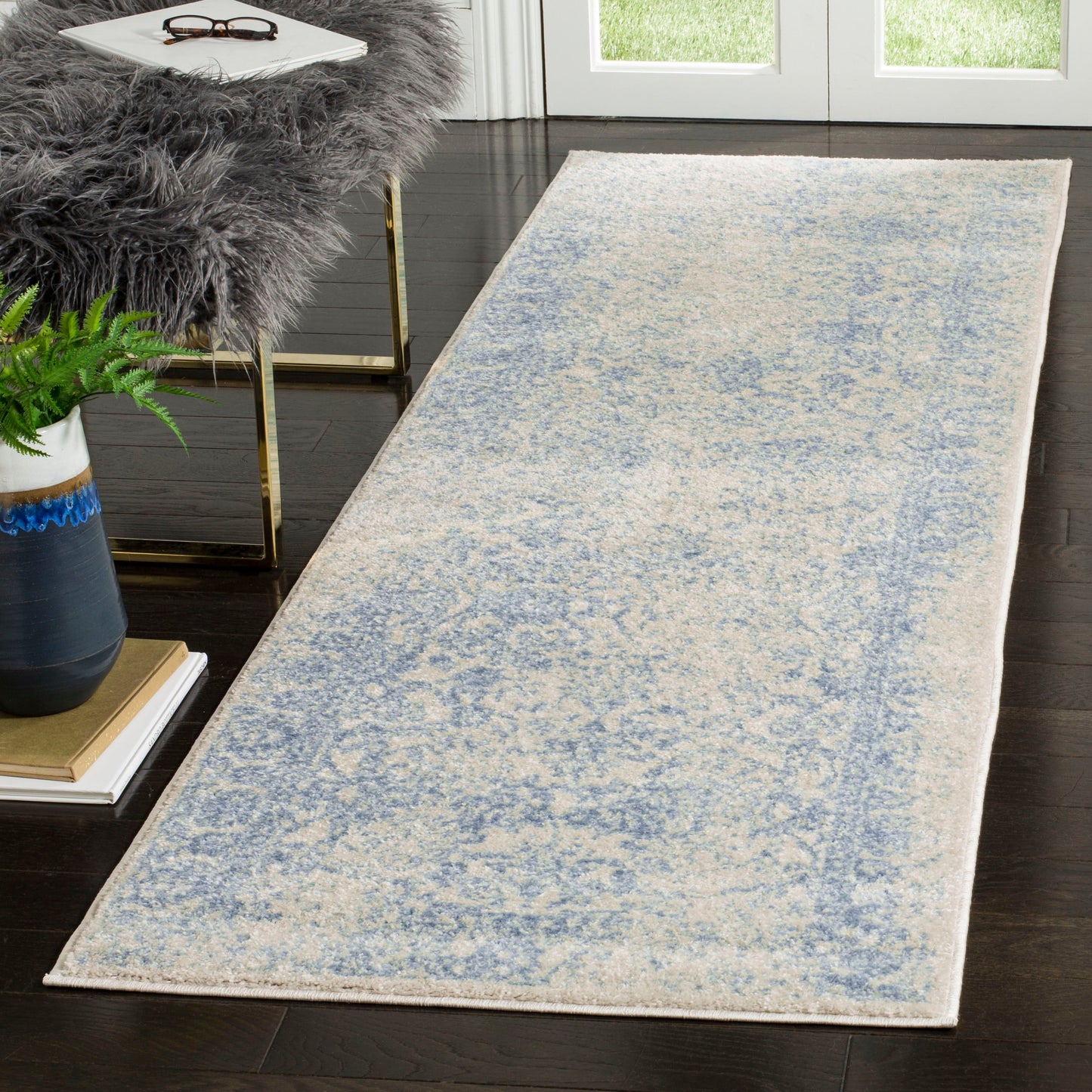 Tapis SAFAVIEH Adirondack Riin rustique shabby chic vieilli.