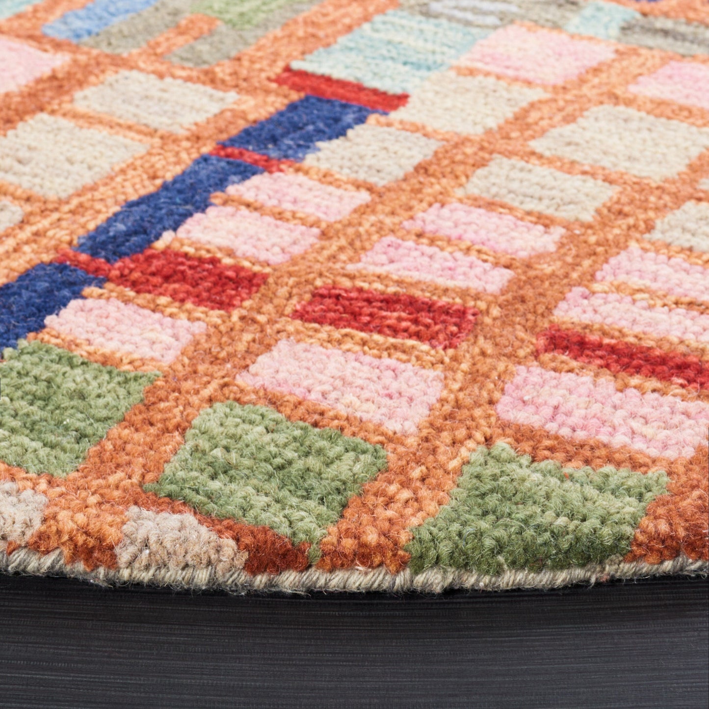 Tapis en laine abstrait bohème Aspen Anemone SAFAVIEH