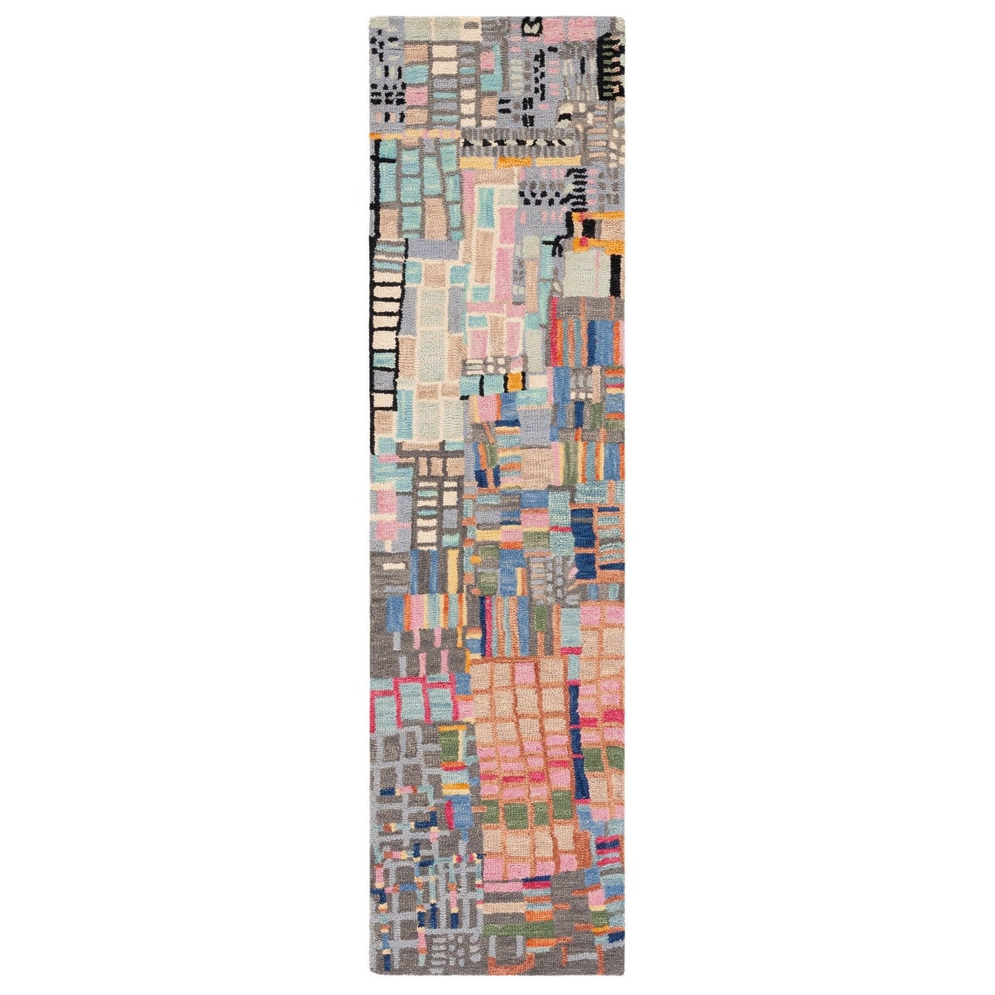 Tapis en laine abstrait bohème Aspen Anemone SAFAVIEH