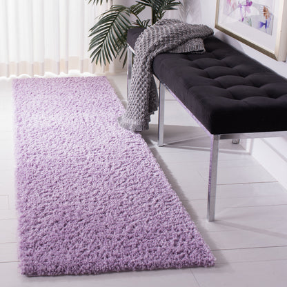 Tapis SAFAVIEH August Wilhelma Shag uni de 3 cm d'épaisseur