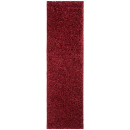 Tapis SAFAVIEH August Wilhelma Shag uni de 3 cm d'épaisseur