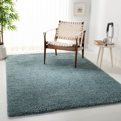 Tapis SAFAVIEH August Wilhelma Shag uni de 3 cm d'épaisseur