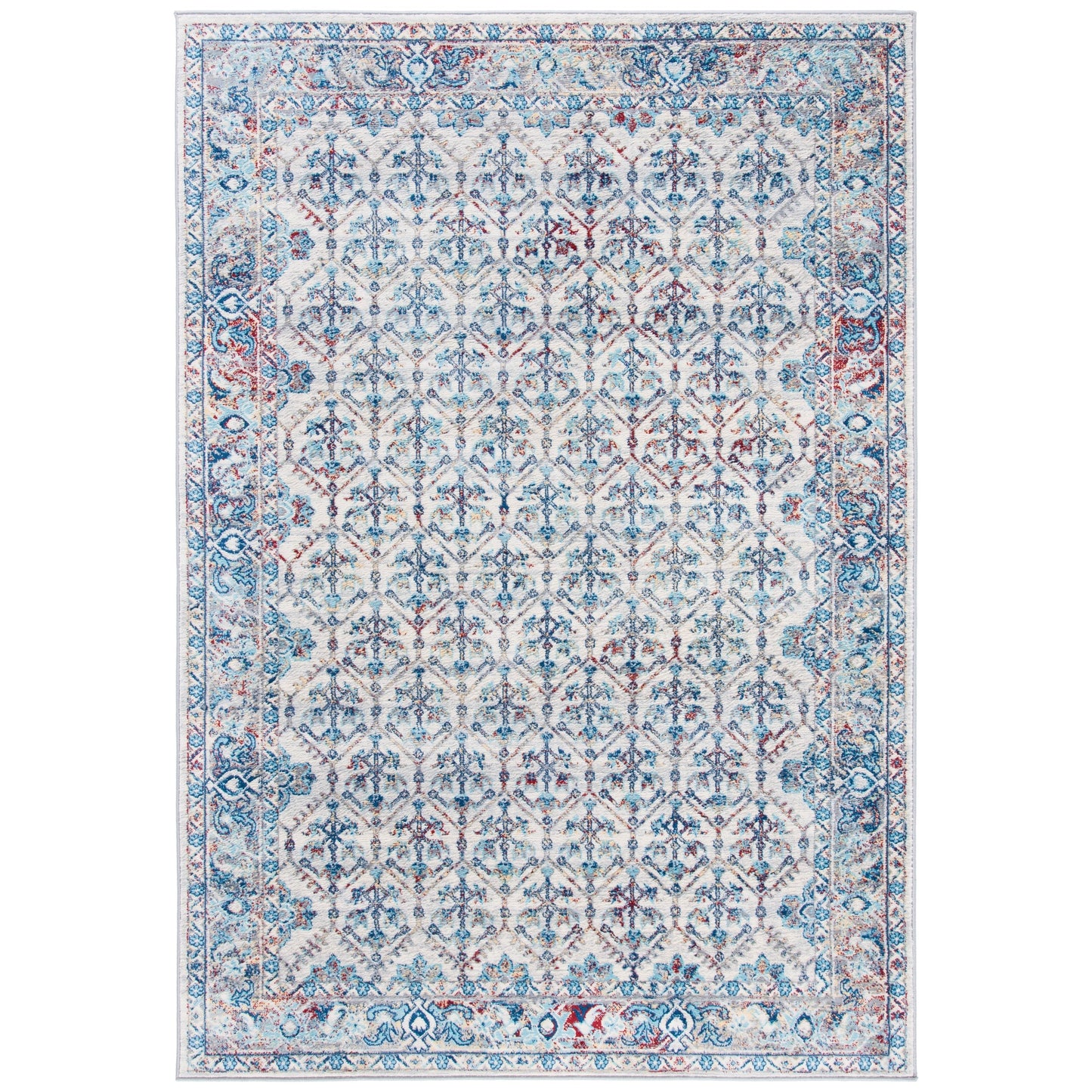 Tapis SAFAVIEH Brentwood Paunica à motif damassé oriental en treillis