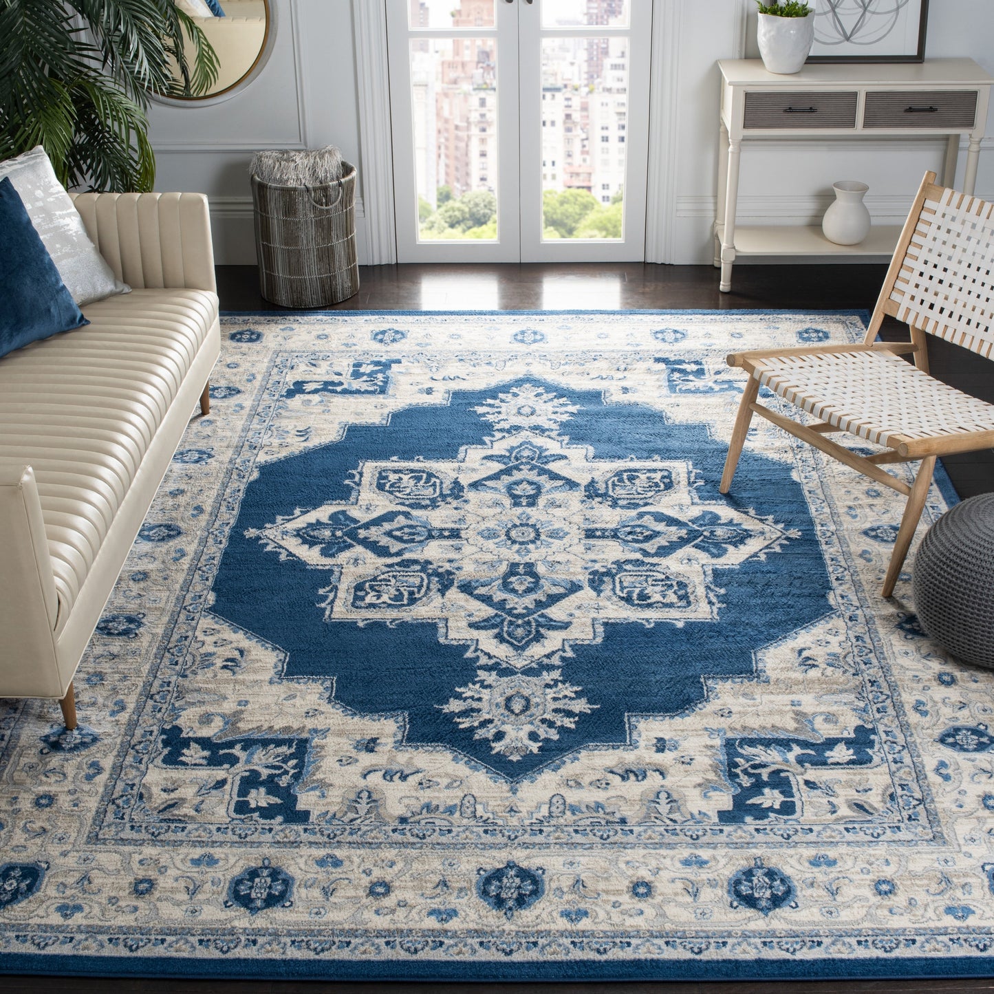 Tapis médaillon oriental traditionnel SAFAVIEH Brentwood Vassiliki