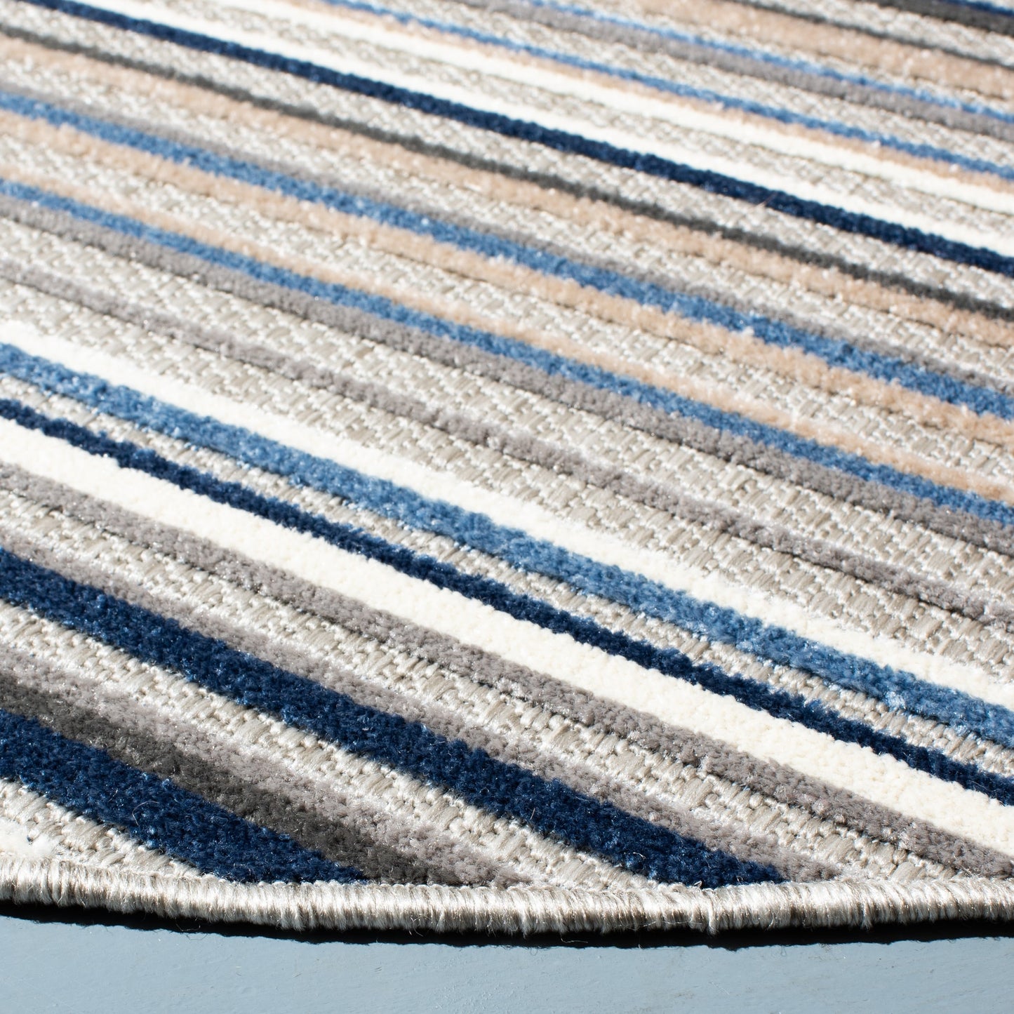 Tapis de patio imperméable à rayures SAFAVIEH Cabana Gafia pour intérieur/extérieur